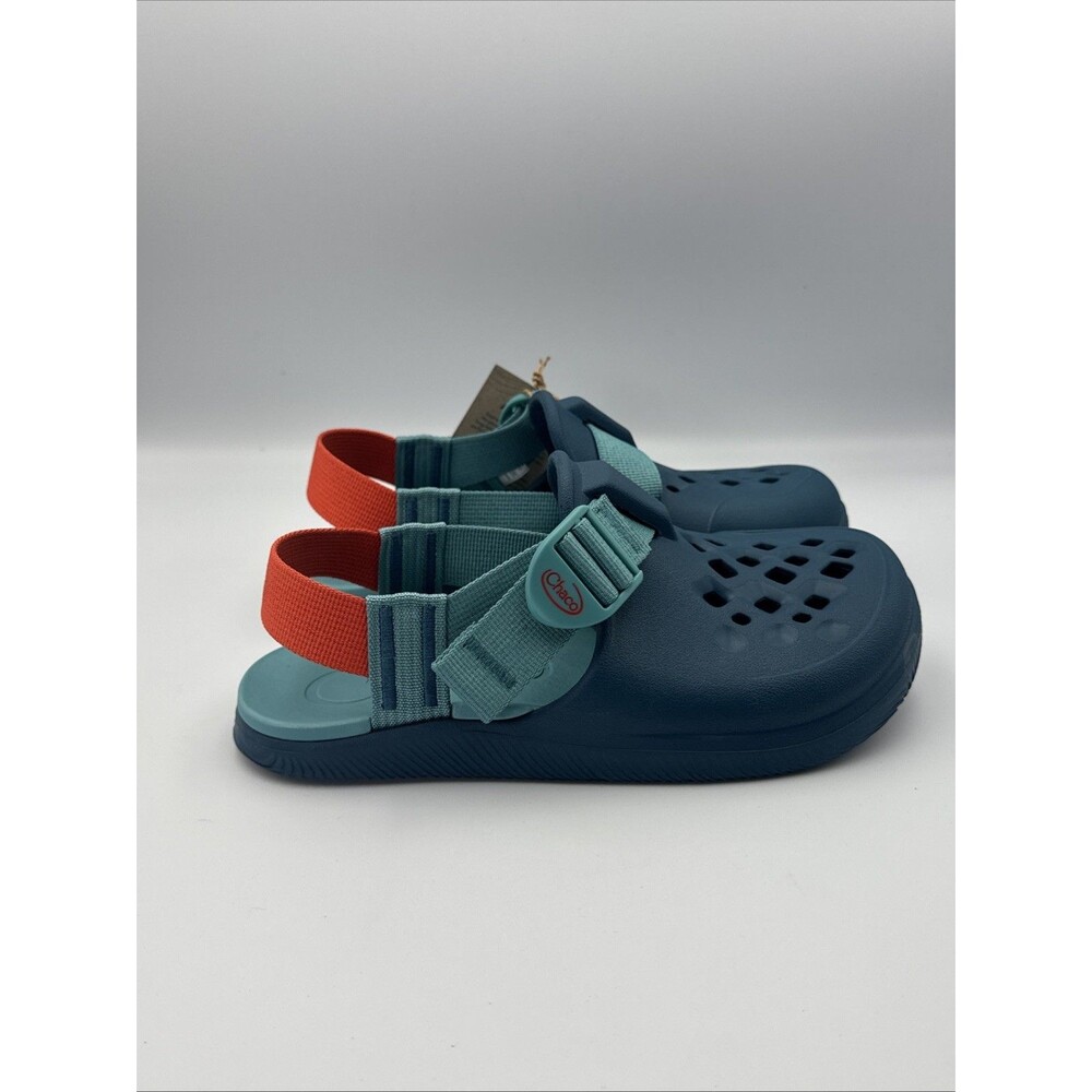 NEW Chaco Chillos Women’s Sz 6 Clog Sandal OCEAN BLUE‎ Adjustable Strap Slip Ons